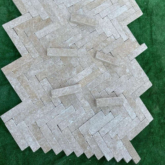 Sinai or Sahara Pearl Limestone Pavers