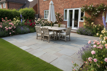 Kandla Grey Sandstone Patio