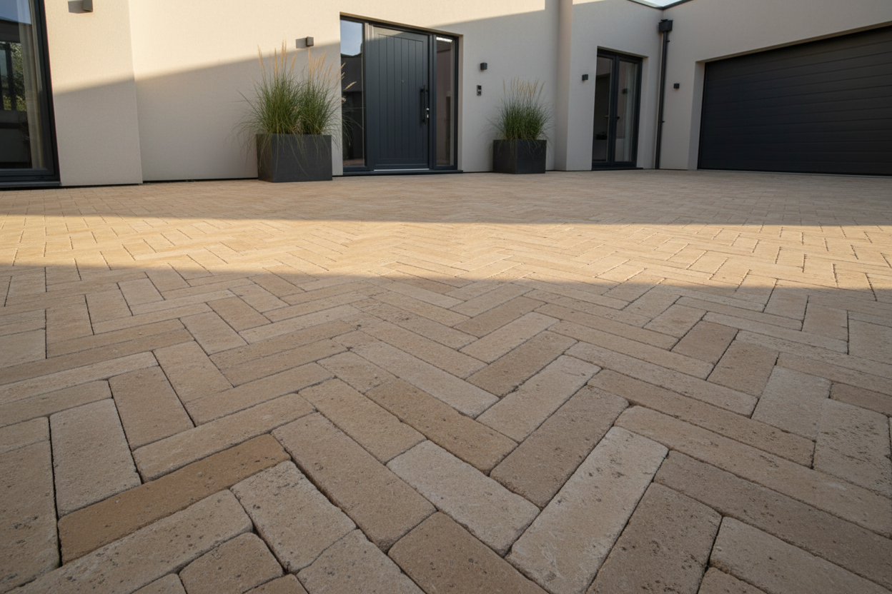 Sunny Menia Setts Courtyard